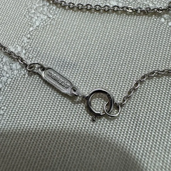 Tiffany & Co Sterling Silver Six-Pointed Star Necklace Pendant
